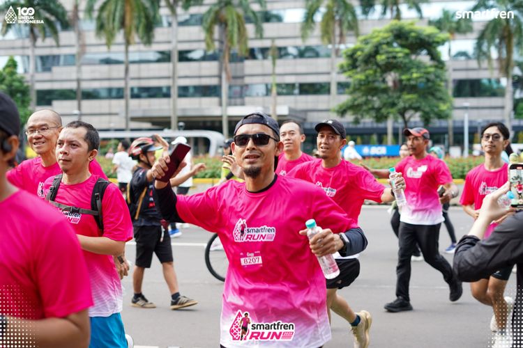 Race photo from Smartfren Run 2025 Vibes