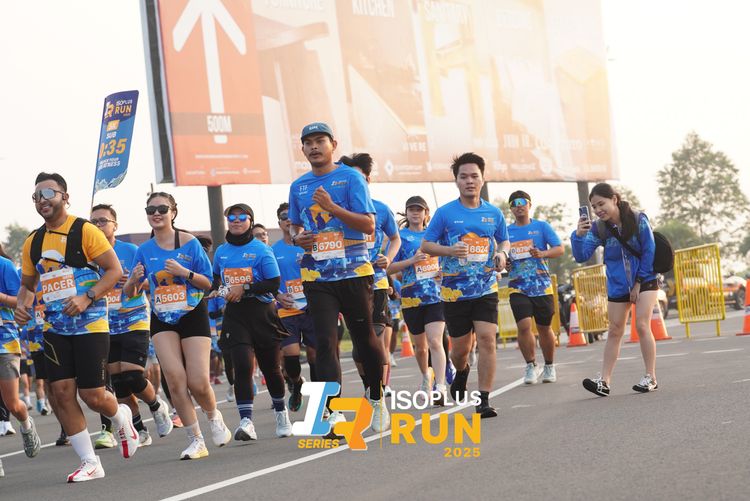 Race photo from ISOPLUS RUN 2025 - JAKARTA