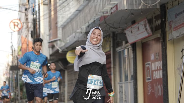 Race photo from Jabar Run 10K 2024