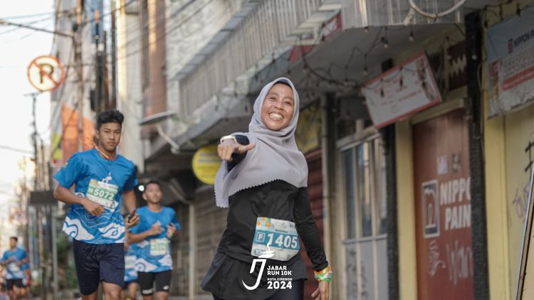 Race photo from Jabar Run 10K 2024