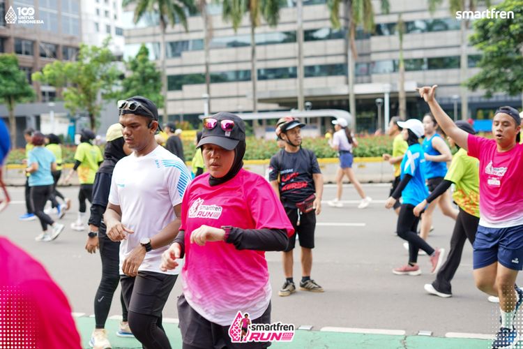 Race photo from Smartfren Run 2025 Vibes