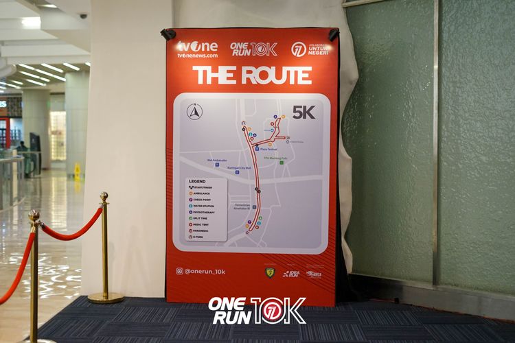 Race photo from ONE RUN 10K 2025