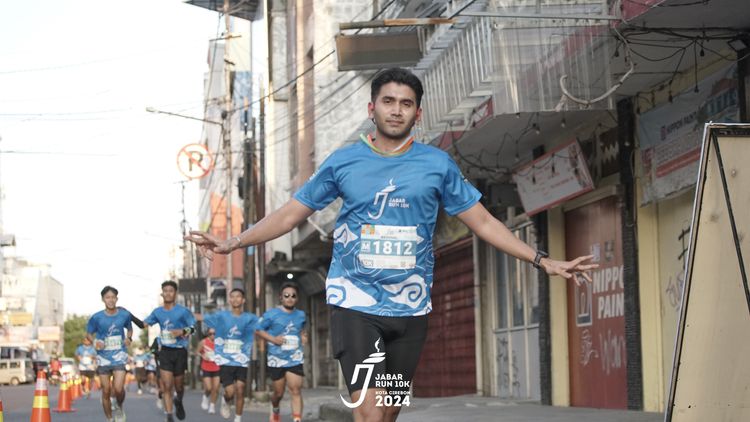 Race photo from Jabar Run 10K 2024