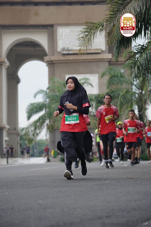 Race photo from Kediri Half Marathon 2025