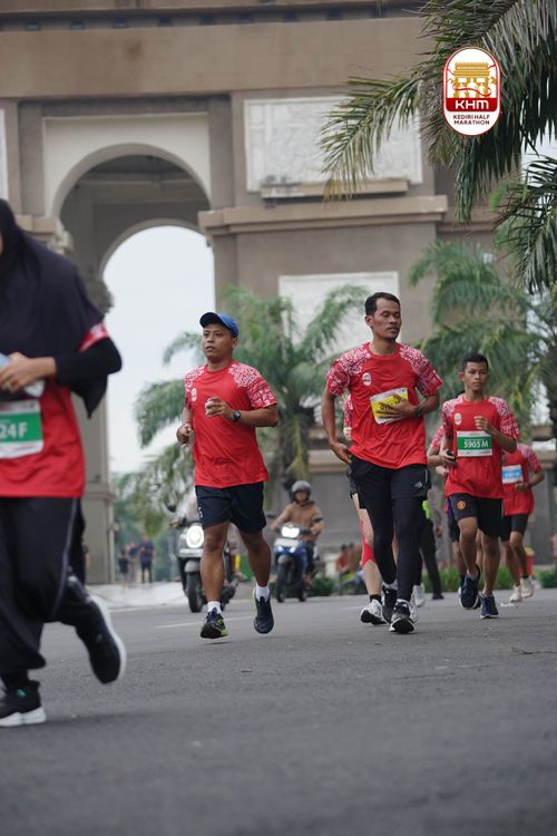 Race photo from Kediri Half Marathon 2025