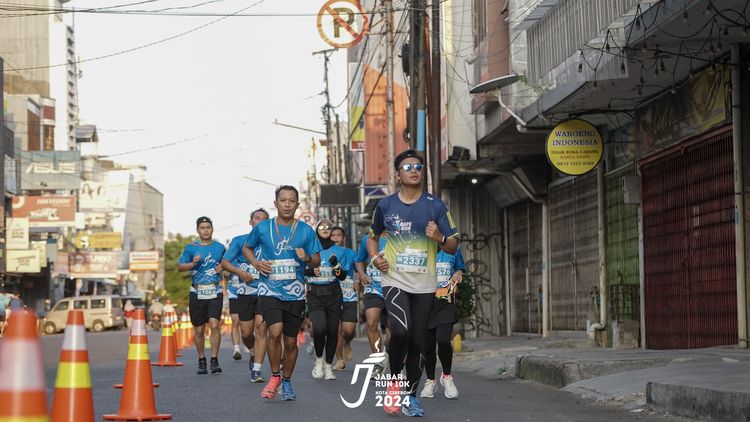 Race photo from Jabar Run 10K 2024