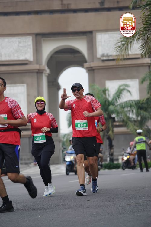 Race photo from Kediri Half Marathon 2025