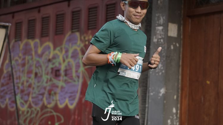Race photo from Jabar Run 10K 2024