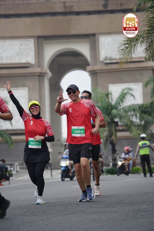 Race photo from Kediri Half Marathon 2025