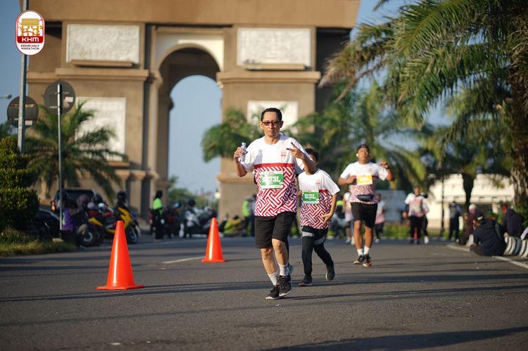 Race photo from Kediri Half Marathon 2024