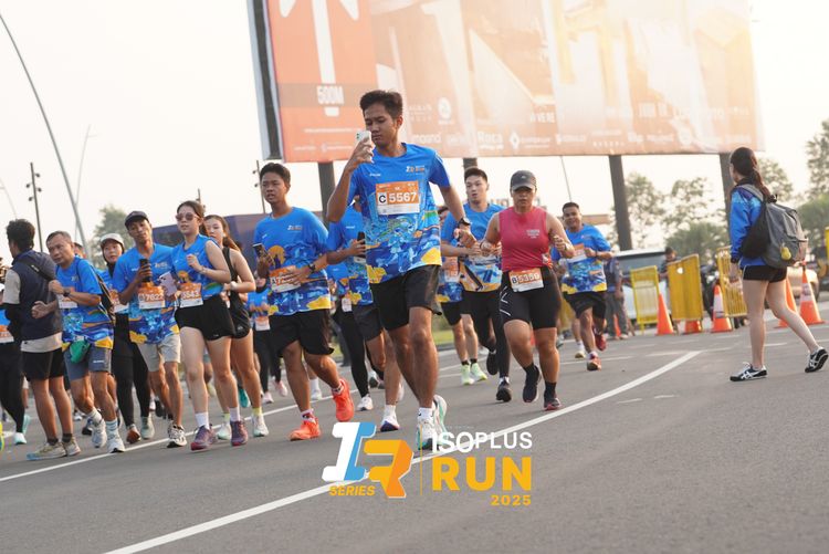 Race photo from ISOPLUS RUN 2025 - JAKARTA