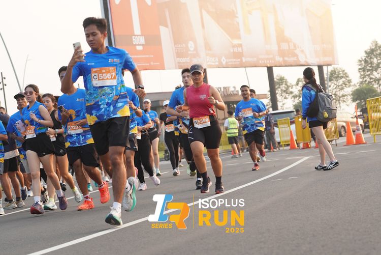Race photo from ISOPLUS RUN 2025 - JAKARTA