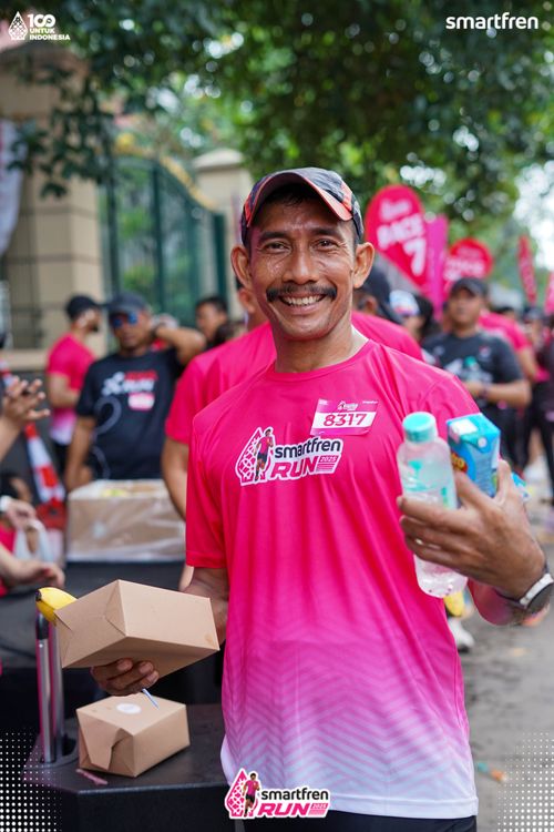 Race photo from Smartfren Run 2025 Vibes