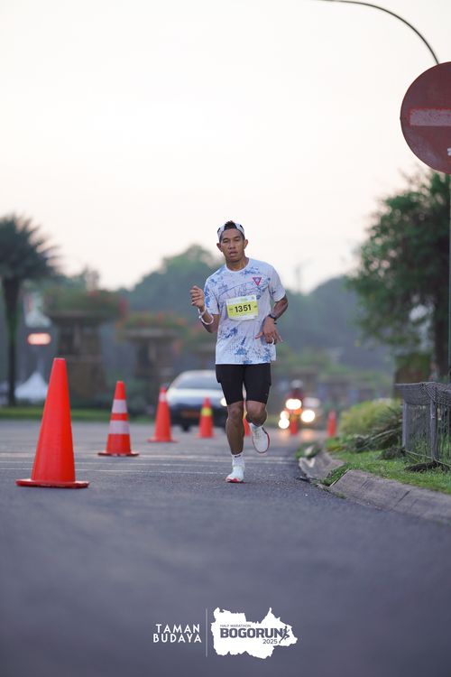Race photo from Taman Budaya x BOGORUN 2025