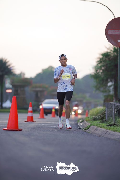 Race photo from Taman Budaya x BOGORUN 2025