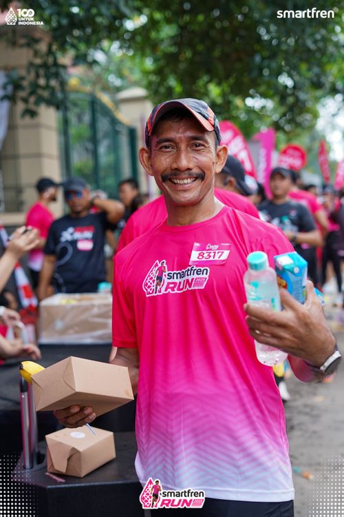 Race photo from Smartfren Run 2025 Vibes