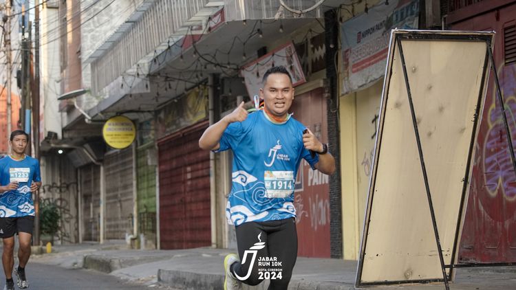 Race photo from Jabar Run 10K 2024