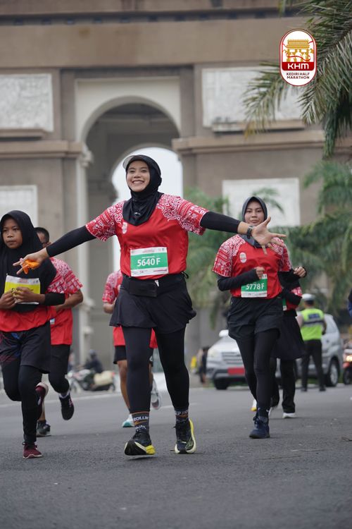 Race photo from Kediri Half Marathon 2025