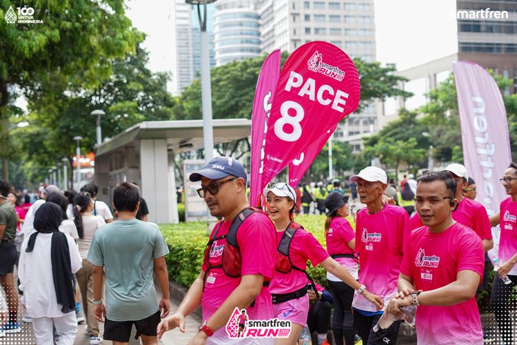 Race photo from Smartfren Run 2025 Vibes