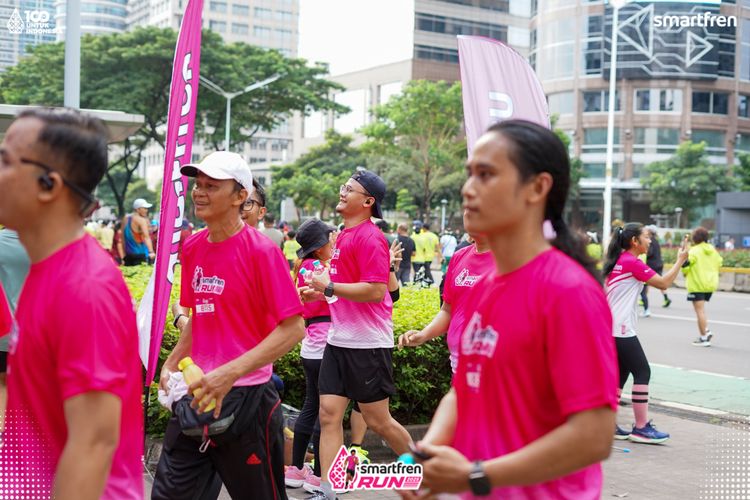 Race photo from Smartfren Run 2025 Vibes