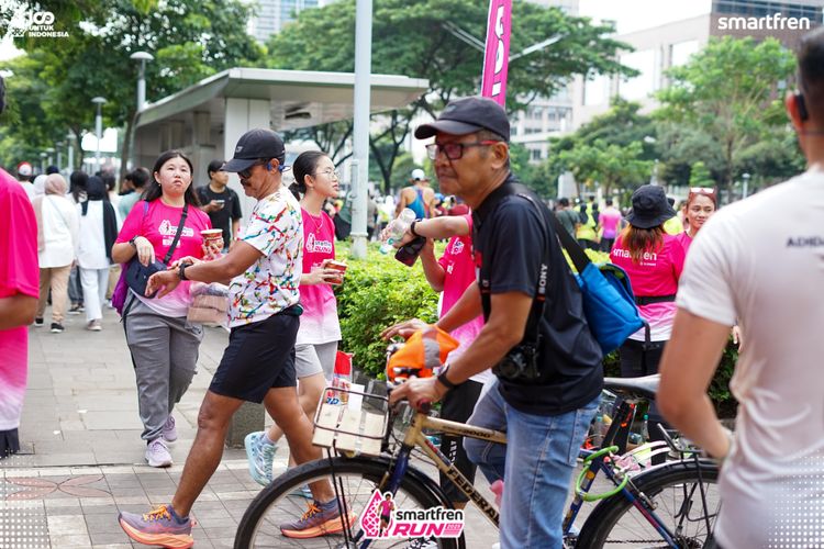 Race photo from Smartfren Run 2025 Vibes