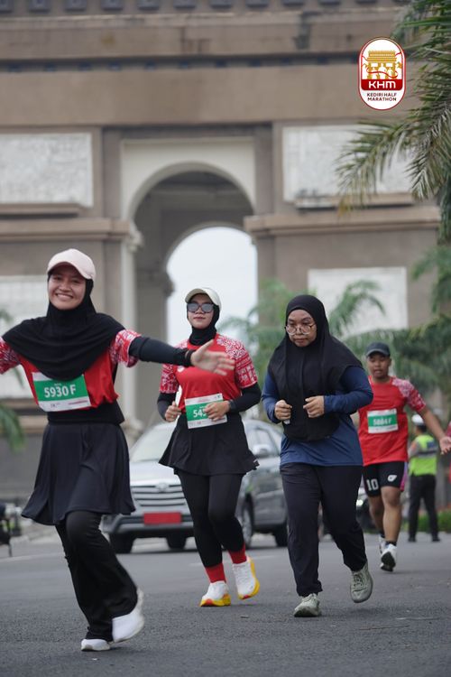 Race photo from Kediri Half Marathon 2025