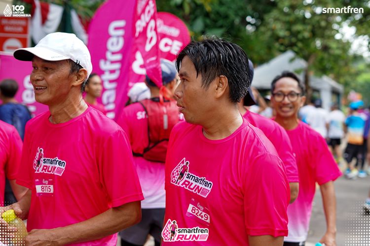 Race photo from Smartfren Run 2025 Vibes