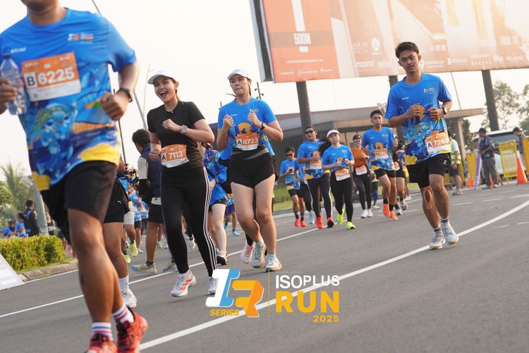Race photo from ISOPLUS RUN 2025 - JAKARTA