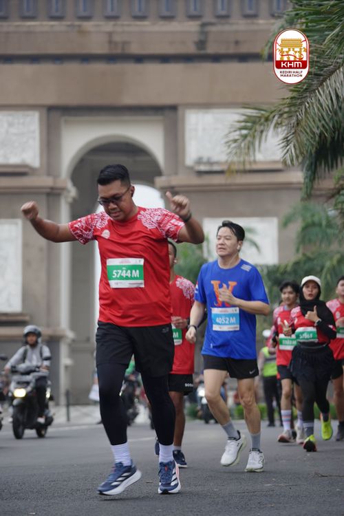 Race photo from Kediri Half Marathon 2025