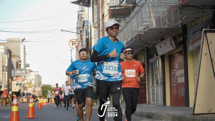 Race photo from Jabar Run 10K 2024