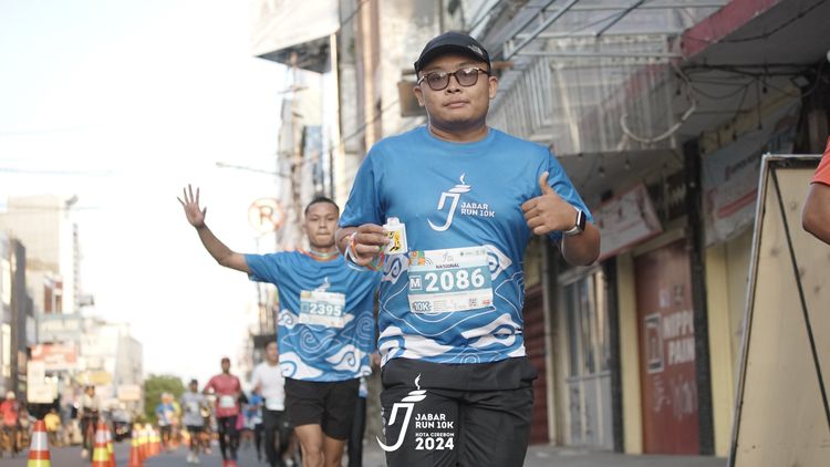 Race photo from Jabar Run 10K 2024