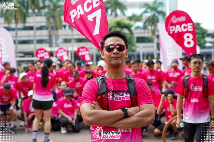 Race photo from Smartfren Run 2025 Vibes
