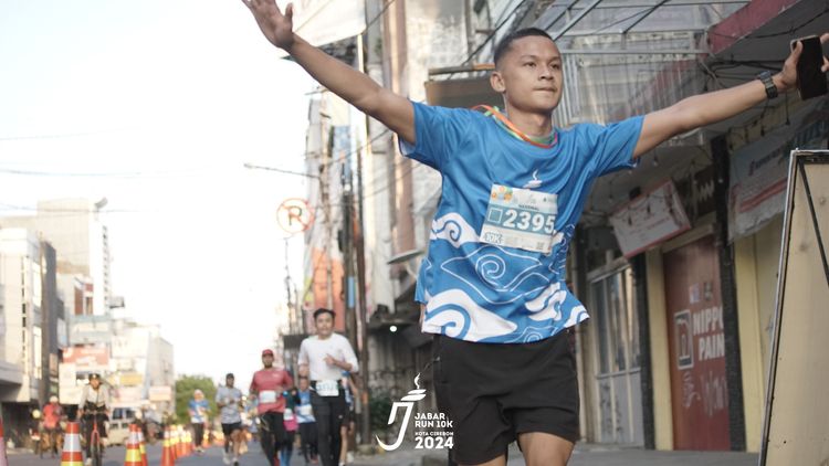 Race photo from Jabar Run 10K 2024