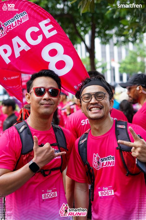 Race photo from Smartfren Run 2025 Vibes