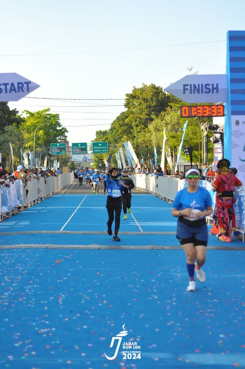 Race photo from Jabar Run 10K 2024