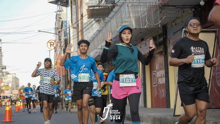 Race photo from Jabar Run 10K 2024