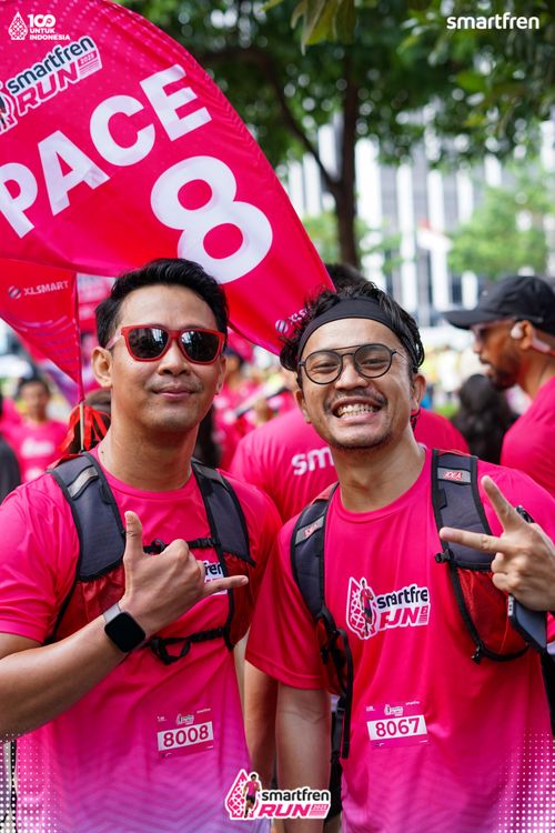 Race photo from Smartfren Run 2025 Vibes