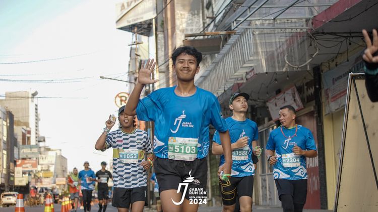Race photo from Jabar Run 10K 2024