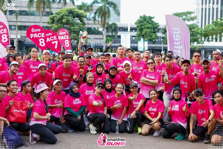 Race photo from Smartfren Run 2025 Vibes