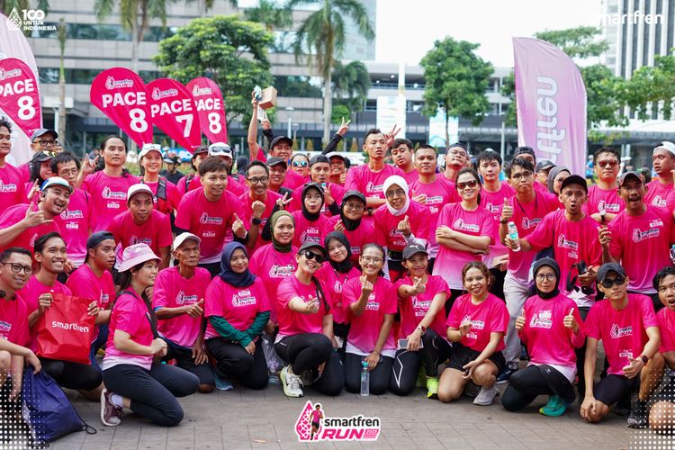 Race photo from Smartfren Run 2025 Vibes