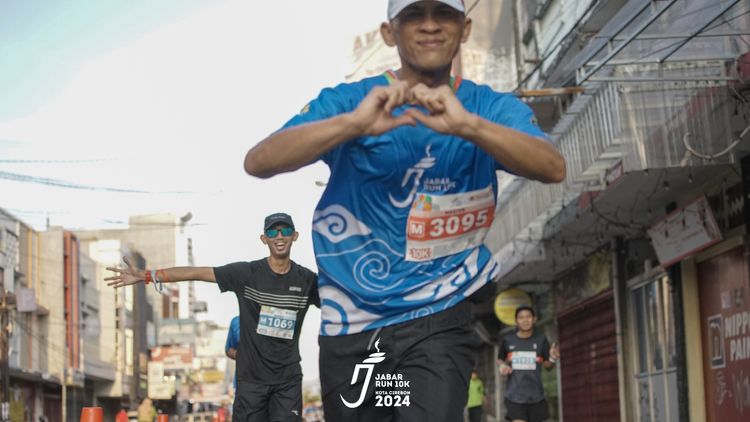 Race photo from Jabar Run 10K 2024