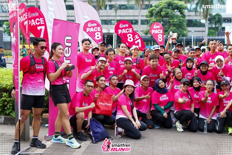 Race photo from Smartfren Run 2025 Vibes