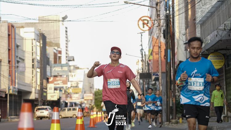 Race photo from Jabar Run 10K 2024
