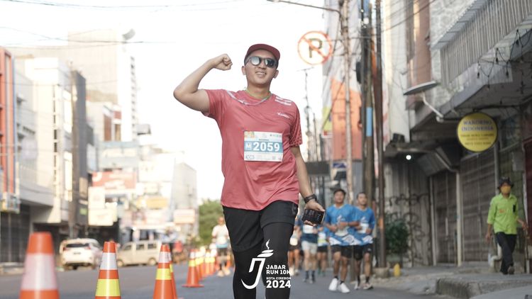 Race photo from Jabar Run 10K 2024