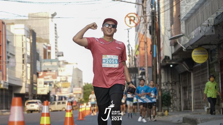 Race photo from Jabar Run 10K 2024