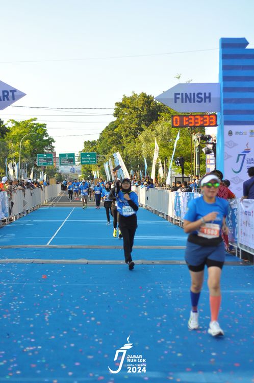 Race photo from Jabar Run 10K 2024