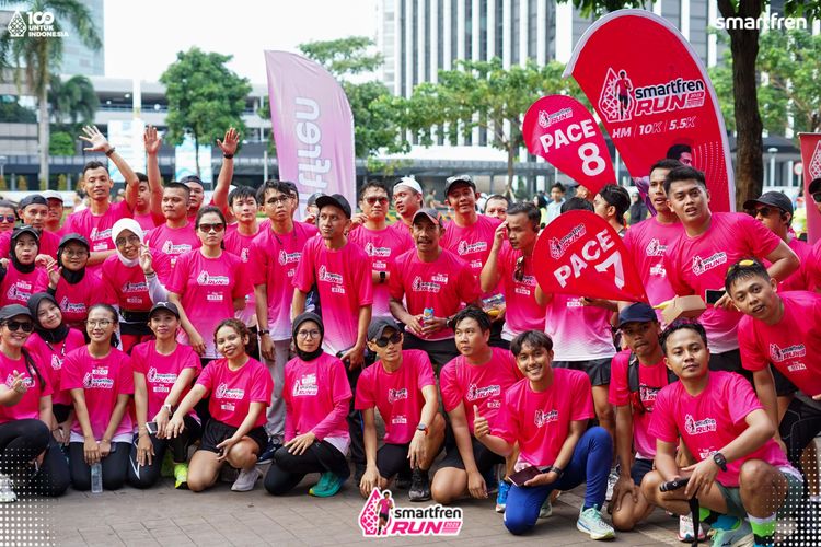 Race photo from Smartfren Run 2025 Vibes