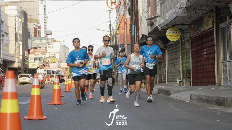 Race photo from Jabar Run 10K 2024