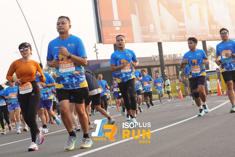 Race photo from ISOPLUS RUN 2025 - JAKARTA