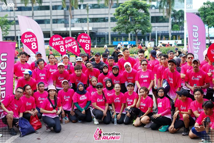 Race photo from Smartfren Run 2025 Vibes
